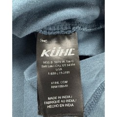 Kuhl Wildfibre Organic Cotton T-Shirt Lot of 2 Mens XXL Blue Grey Graphic Tee