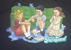 Full Send 4/20 Black Mens TShirt XL Smoking Kids