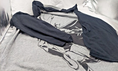 Batman DC Comics 3/4 Sleeve T-shirt 3XL Uni Gray 80th Anniversary