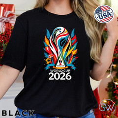 FIFA World Cup 2026 Shirt Soccer Football Supporter Fan Apparel Unisex Tee