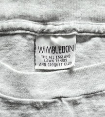 Vintage 90s Wimbledon Tennis Championships T-Shirt Made In USA Unmarked L