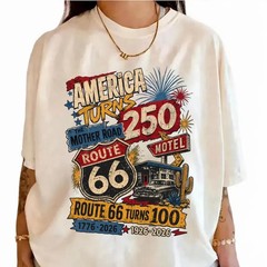 Route 66 100 Years Shirt, 250th Birthday Shirt 2026, 250th Anniversary Tee
