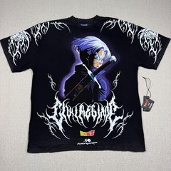 Civil Regime Dragon Ball Z Trunks Revenge American Classic Oversized Tee Black M