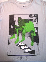 EUC- Nike Michael Jordan Jumpman S/S Gray Legacy Tinker Story Tee- Size Medium
