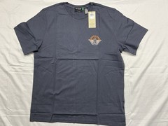 Dockers Mens T Shirt Crew Neck Slim Fit Oraganic Size XL Navy Blue New With Tags