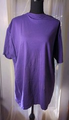 Sadfamx Jujutsu Kaisen Satoru Gojo Anime Short Sleeve T Shirt Purple Men’s XXL