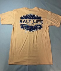 Salt Life Mens Live Salty Graphic Short Sleeve T-Shirt – M