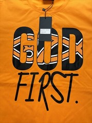 God First T-Shirt Size Large – Amazing High Quality Stretch Material.