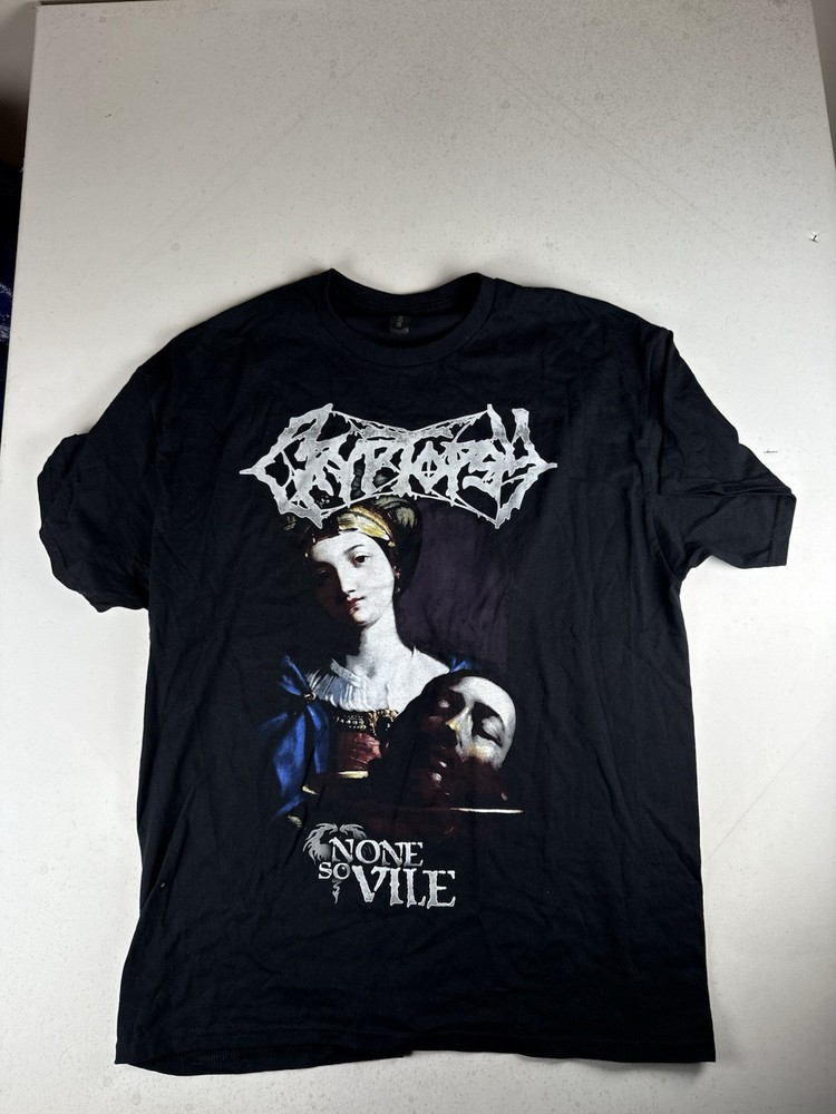 Cryptopsy “None So Vile” T-Shirt XL Brutal Death Metal Band Tee