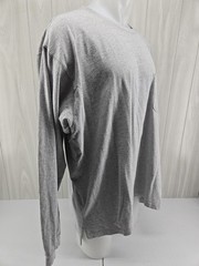 Walls Work Wear Men XXL Pocket Tshirt Long Sleeve Cotton Blend Gray