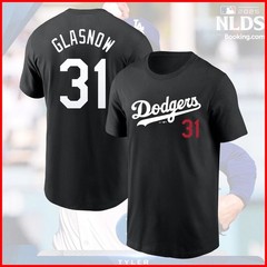 HOT 2025 Tyler Glasnow #31 Los Angeles Dodgers Player Name & Number For Fan