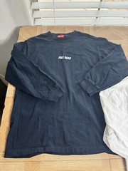 Nelk Boys Full Send Long Sleeve Shirt Size Medium Embroidered Logo Lot Of 2