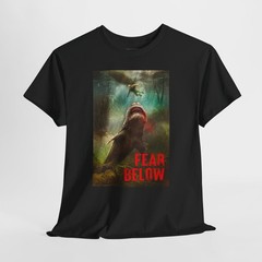Fear Below 2025 Retro Movie Poster Horror Unisex Graphic T-Shirt