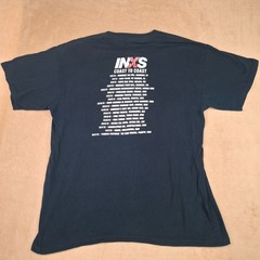 INXS T-shirt Australia Tour Coast to Coast 2012 – Size L on Gildan Label