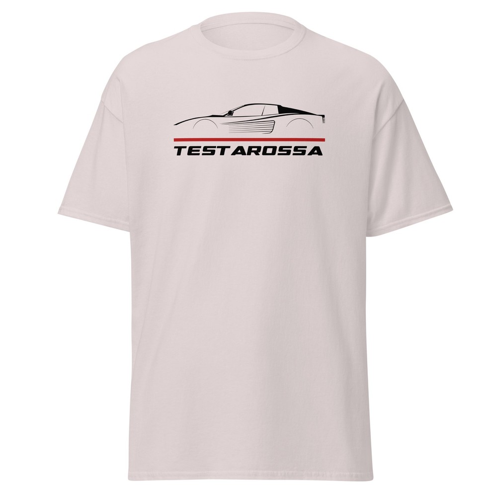 For Ferrari Testarossa 1984-1996 Fans Retro Flat 12 T-Shirt Birthday Gift