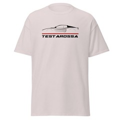 For Ferrari Testarossa 1984-1996 Fans Retro Flat 12 T-Shirt Birthday Gift