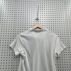 NEW Peter Millar Polo Shirt Womens M White UPF 50+ Sun Protection LIONSHEAD $75