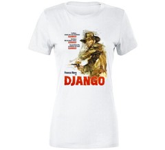 Django Franco Nero German Movie Poster Fan T Shirt