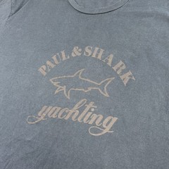 Paul & Shark Yachting T Shirt Mens 5XL Blue Cotton Graphic Print Made in Italy