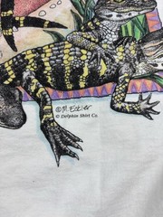Vintage Myrtle Beach Single Stitch Graphic T-Shirt Size XL Fruit of the Loom