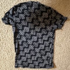 Levi’s Men’s Black/Gray Graphic Print Crew Neck Tee Cotton kid medium 10-12