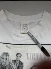 Original Vintage 1996 Nirvana Kurt Cobain Licensed Shirt