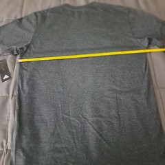 Adidas Golf T-Shirt Men Large Dark Gray Logo Tee NWT
