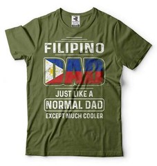 Mens Dad T-shirt Filipino Dad Shirt Father’s Day Funny Shirt Cool Dad Shirt