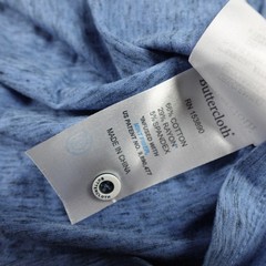 Butter Cloth Henley Shirt Mens 3XL Blue Icy Cotton Mint Fabric Performance