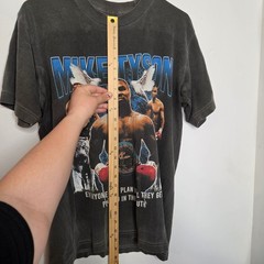 Pro Athletic Mike Tyson Graphic T-Shirt Mens Medium Gray Boxing Vintage Style