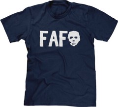 FAFO Michael Funny Halloween October Costume Party Fall Horror Movie Mens Tee