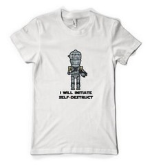 IG-11 I Will Initiate Self Destruct Mando Personalised Unisex Adult T Shirt
