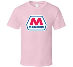 Marathon Tee Cool Gas Station Oil Trucking Driving T Shirt
