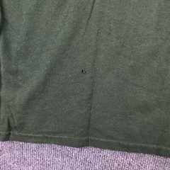 Gildan Mens Co-Alliance Logo T-Shirt Green 3XL Crew Neck Polycotton Dry Blend