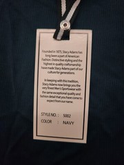 Stacy Adam XL Navy Color