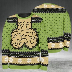 Funny Meme Ugly Christmas Holiday Sweater, Meme Ugly Christmas Sweater