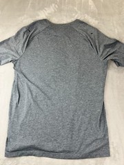 Nike MEN’S Bonded Tee Carbon Heather Size Medium Stretch Gym Running 886191-091