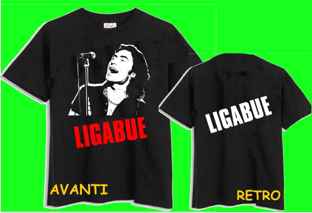 LIGABUE SINGER T-SHIRT MUSIC T-SHIRT SIZE L