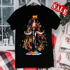 Merry Christmas Aerosmith Reprinted Cotton Unisex All Size 24D527