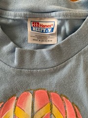Vtg Laguna Beach California Surfer Graphic T-Shirt M 38-40 90s Hot Air Balloons