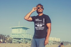 Mens Lake Titicaca T Shirt 1969 Motorboat Champion Funny Camping Shirt
