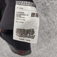 Uniqlo Mens Akatsuki Naruto Anime Streetwear Shippuden Graphic Tee M Black UT