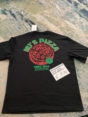 NWT Nike Air Jordan Graphic MJ’s Pizza 23 Black T-Shirt Men’s Sz L FREE SHIP