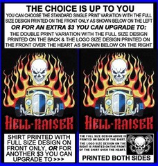 HELL RAISER OLD SCHOOL HOT RAT ROD OUTLAW CAR CLUB BIKER SKULL TANK TOP SHIRT 48
