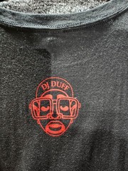 District Perfect Tri Black Graphic Men’s Crew Neck Short Sleeve T-Shirt Size L
