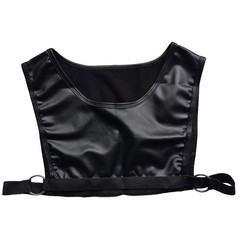 Men Sexy Faux Leather Crop Tops Body Chest Harness Belt Elastic Undershirts Vest