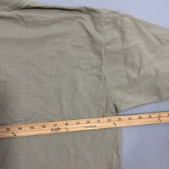 Vintage Aeropostale Surf Shirt Men’s Large Tan Green y2k Surfing Skate 2000s