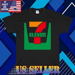 NEW 7-ELEVEN LOGO T-SHIRT FUNNY AMERICAN ALL COLOR VARIANTS MEN’S SIZE S-5XL