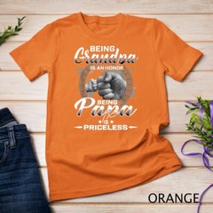being grandpa is an honor being papa is priceless father T-Shirt Unisex T-shirt