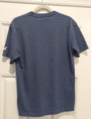 VTG To The Edge Prime Cut Tees Life On The Run. T-Shirt Medium Navy Anime Dogs